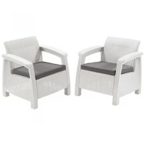 Комплект мебели Corfu Duo set россия (белый).