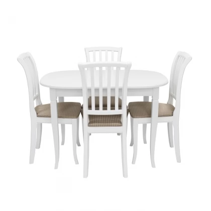 Набор мебели для кухни Leset Аризона 1Р + Остин (Белый/Flora)
